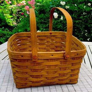 Longaberger pie basket vintage 1983